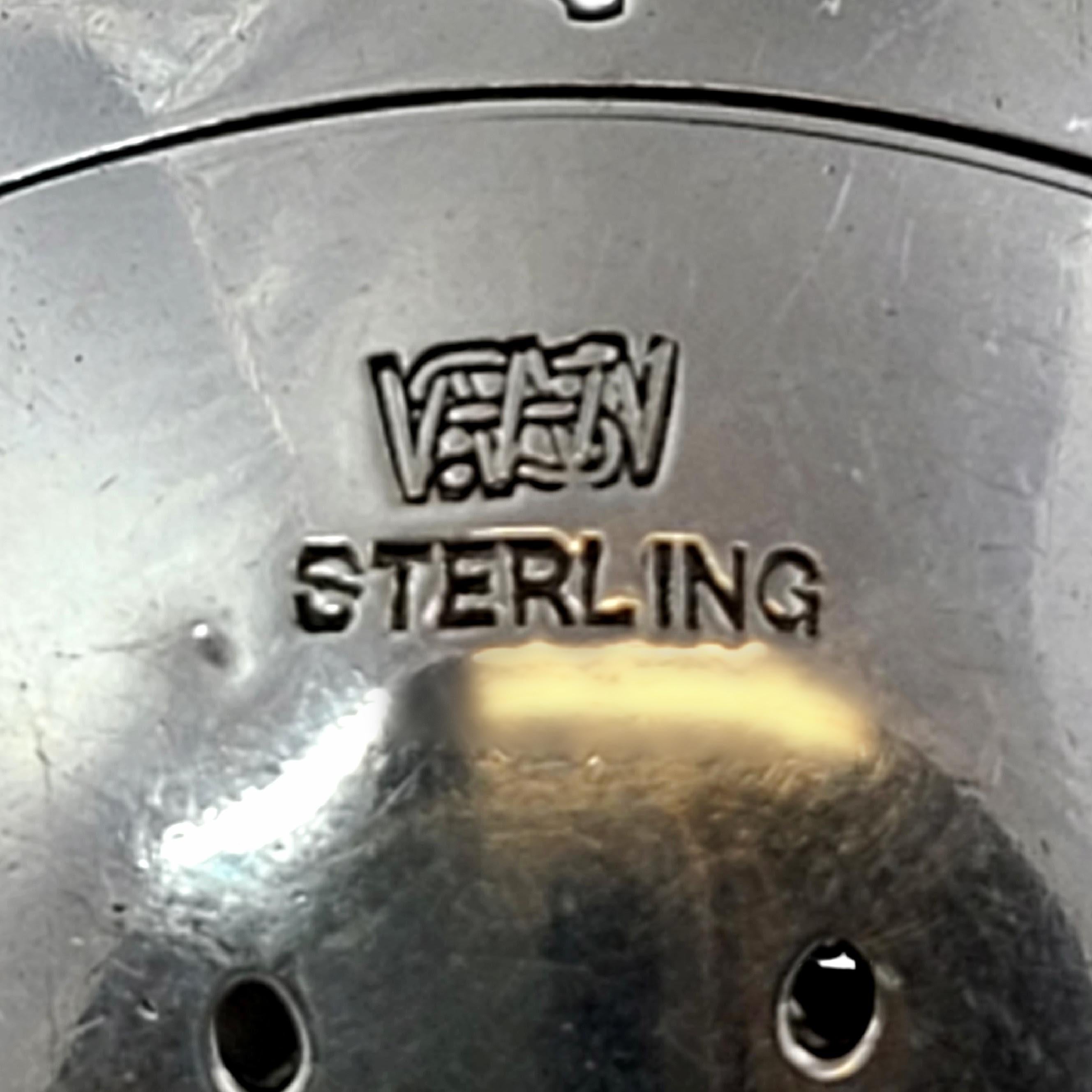 Wilcox Silver Plate Company Sterling Silver Tea Ball Infuser 4