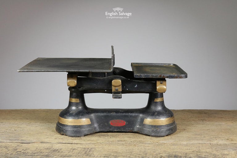 Wilcox and Walsh Cast Iron Weighing Scales, 20th Century For Sale at