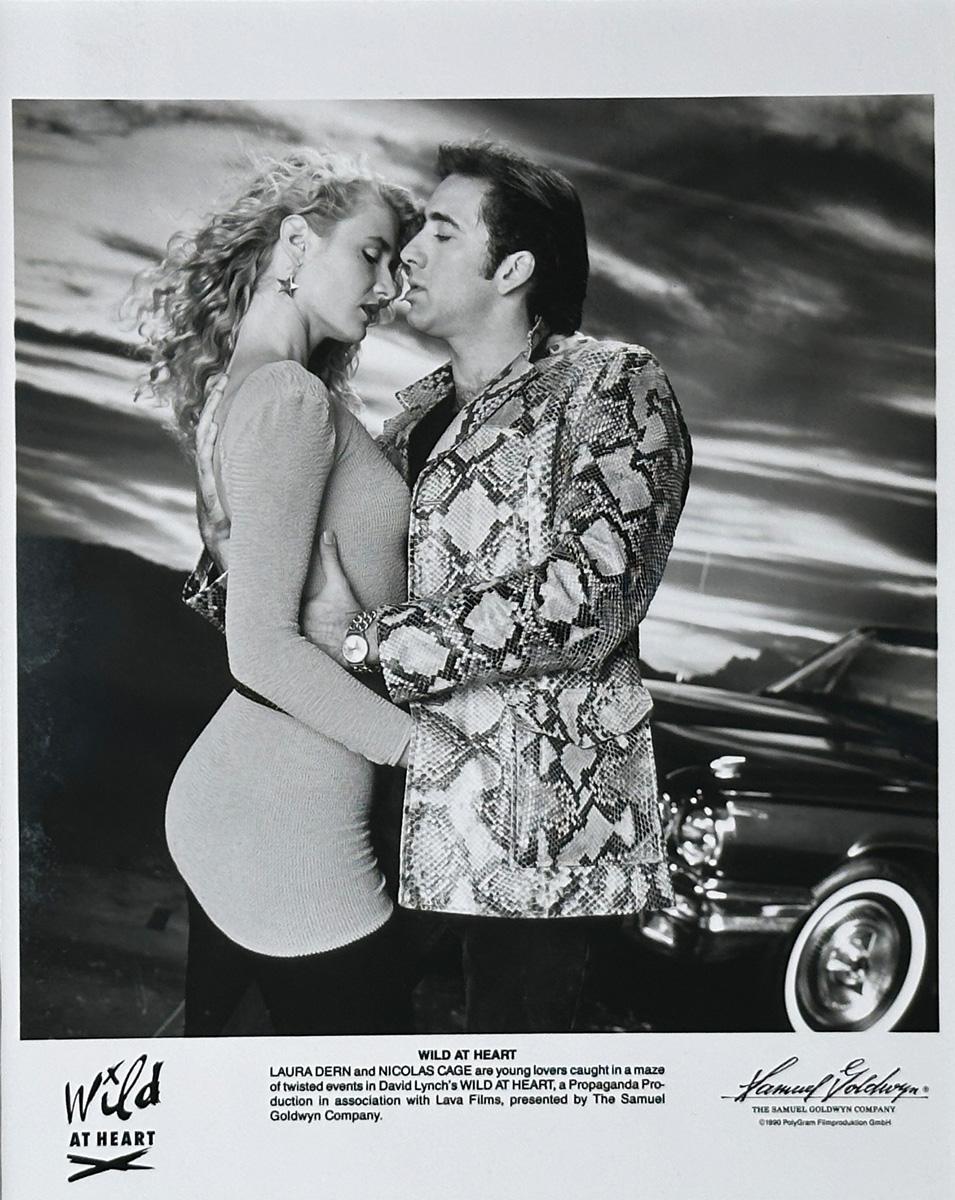 WILD AT HEART Original Publicity Film Still Poster, 1990 - FRAMED In Good Condition For Sale In Bath, Somerset