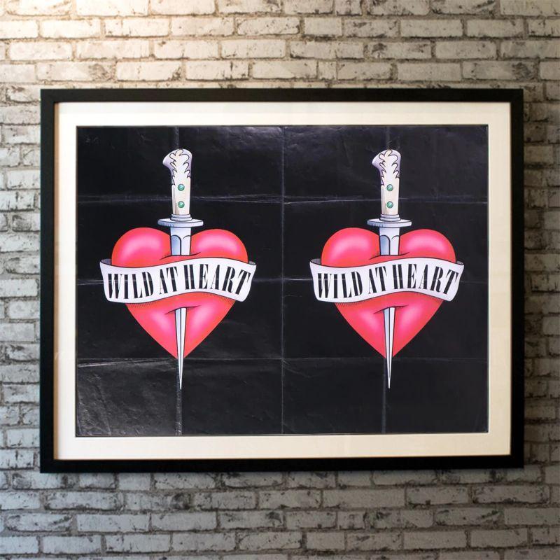 Wild at Heart, Unframed Poster, 1990

Original British Quad (30 X 40 Inches). Young lovers Sailor and Lula run from the variety of weirdos that Lula's mom has hired to kill Sailor.

Year: 1990
Nationality: United Kingdom
Condition: