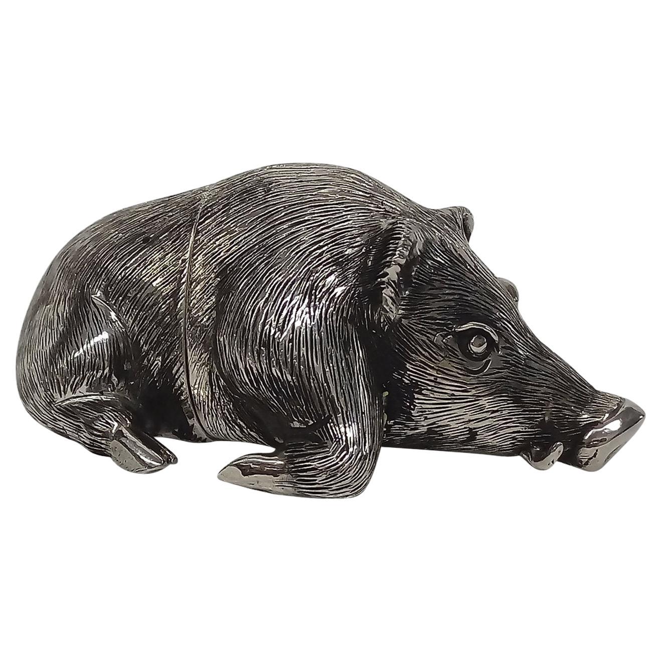 Wild Boar Card Holder For Sale