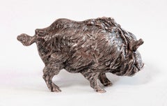 Wild Boar Silver Sculpture, 1880