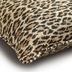 WILD CARD Medium Jacquard Cushion - Butterscotch