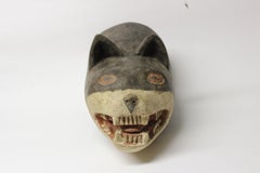 Wild Cat Wood Wall Sculpture