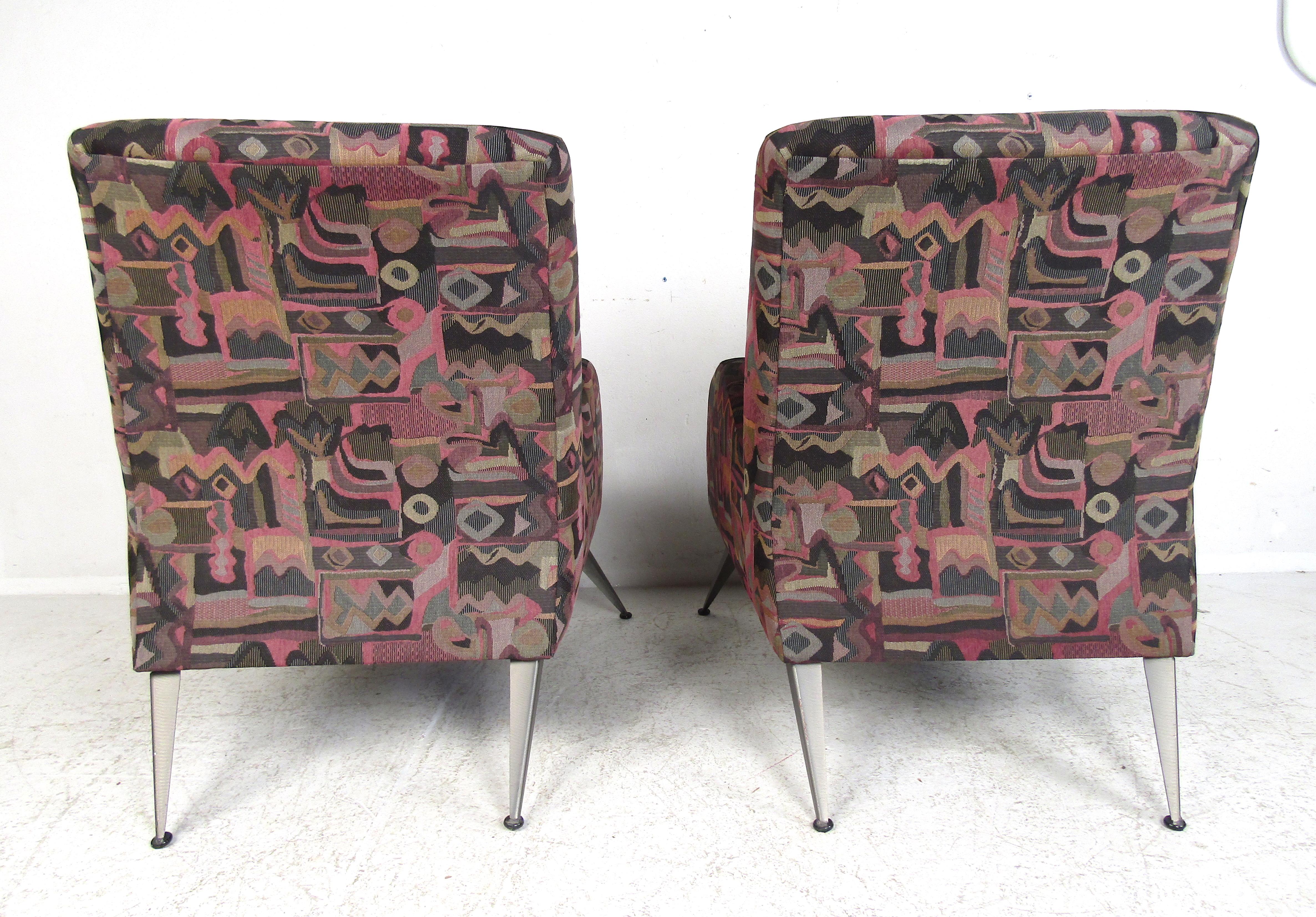 20th Century Wild Contemporary Italian Modern Lounge Chairs