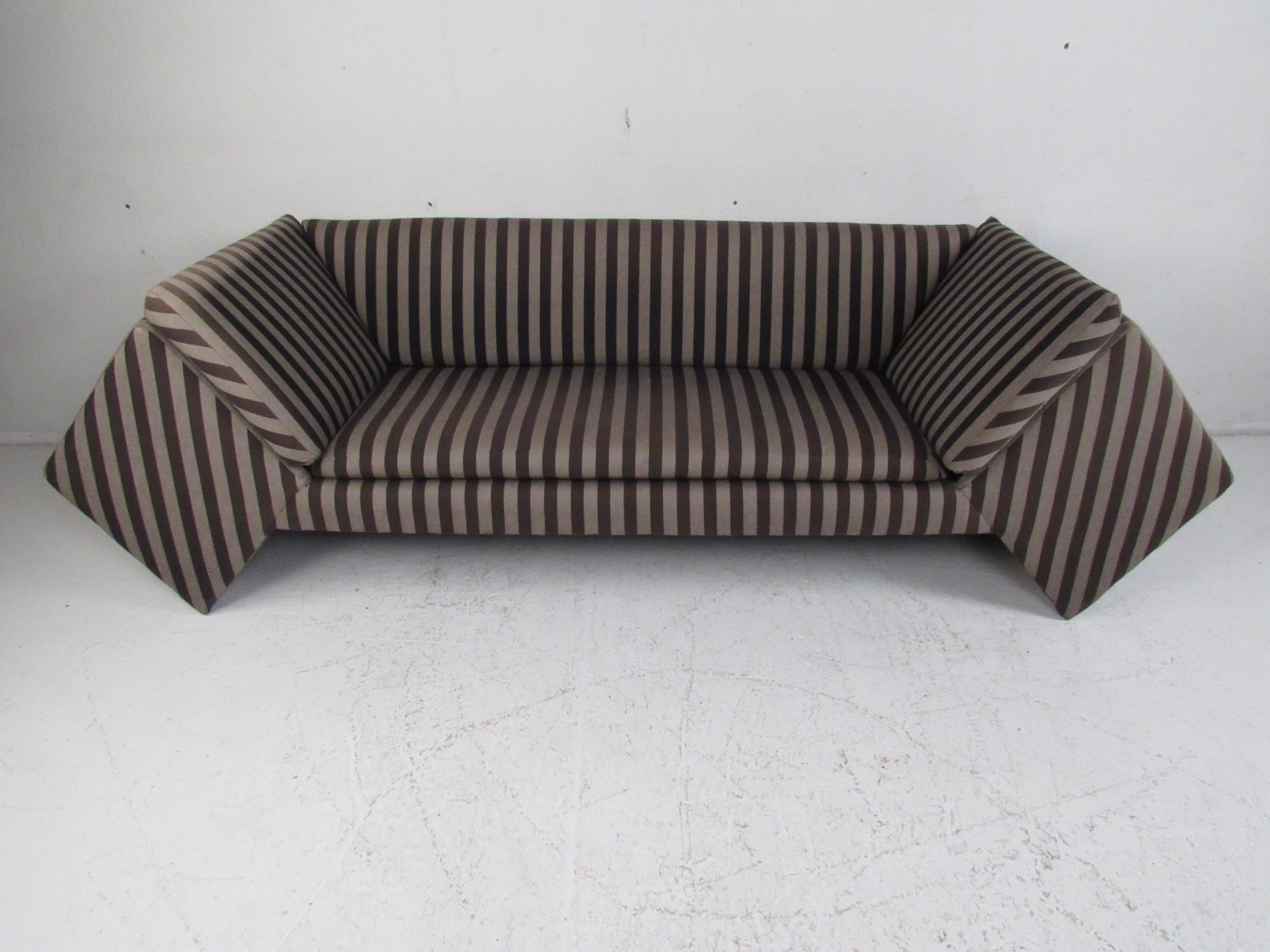 Mid-Century Modern Wild Contemporary Modern Decorators Sofa