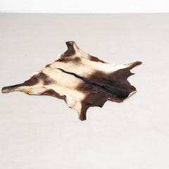 Wild Elegance: Goat Leather Rug, a Unique Statement Piece
