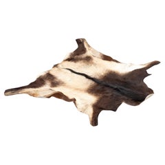 Wild Elegance: Goat Leather Rug, a Unique Statement Piece