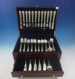 Wild Flower by Royal Crest Sterling Silver Flatware Set 12 Service 74 Pieces
