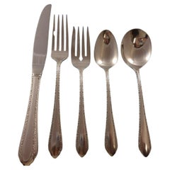 Wild Flower by Royal Crest Sterling Silver Flatware Set Service 41 Pieces