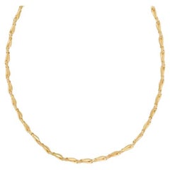 Wild Flower Choker Necklace in 14K Gold Plated Sterling Silver
