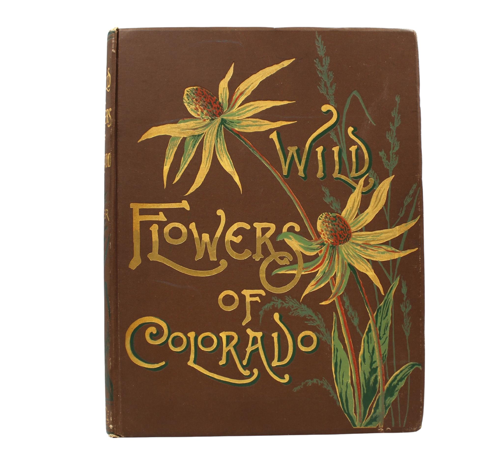 American Wild Flowers of Colorado by Emma Homan Thayer, First Edition, 1885 For Sale
