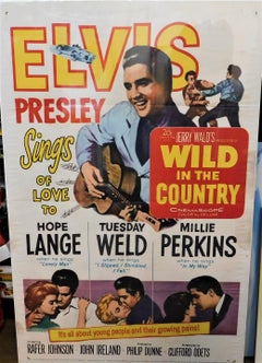 Wild in the Country Elvis Presley 1961 Original Theatrical Poster