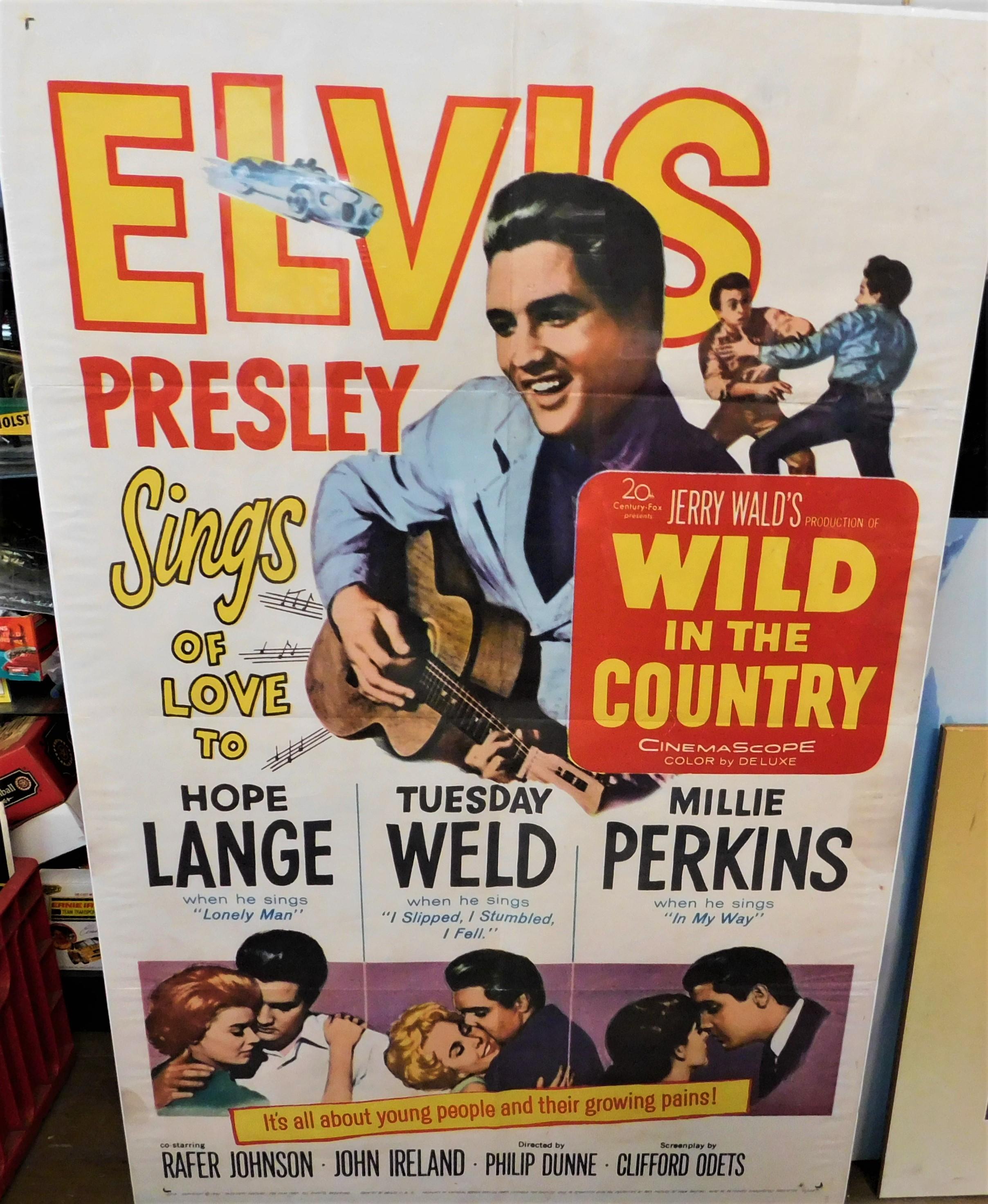 elvis presley wild in the country