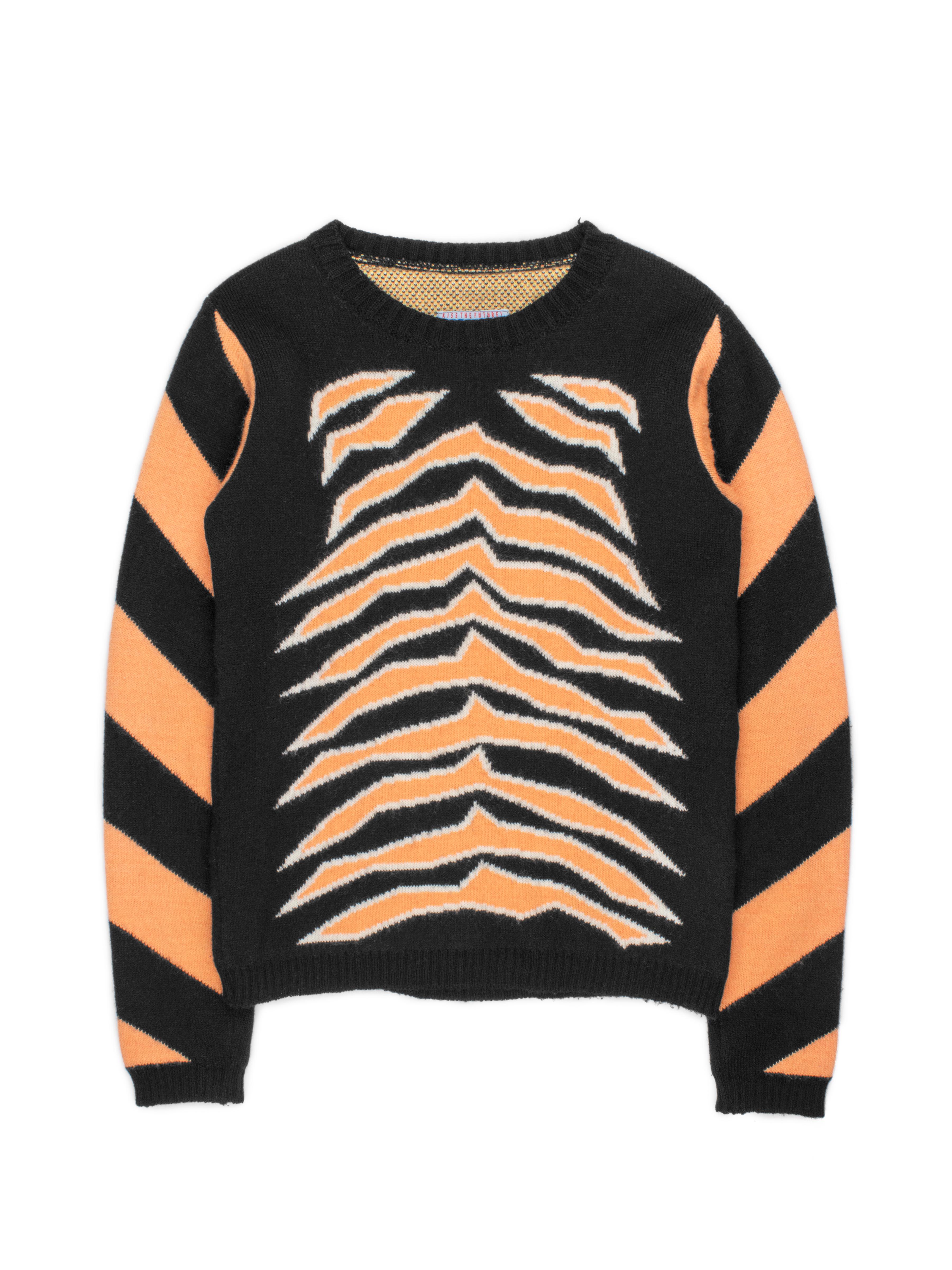 orange tiger sweater