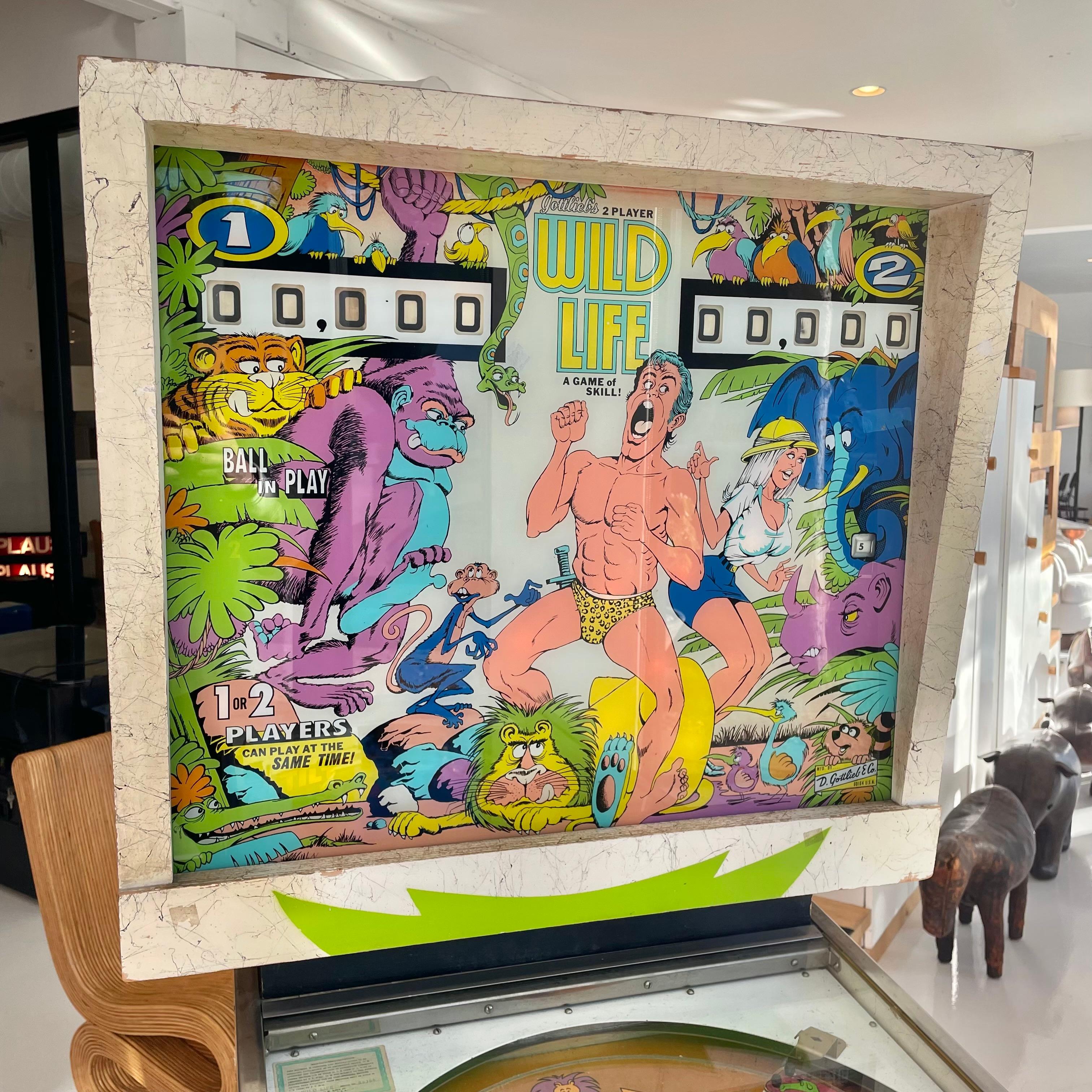 retro pinball machine