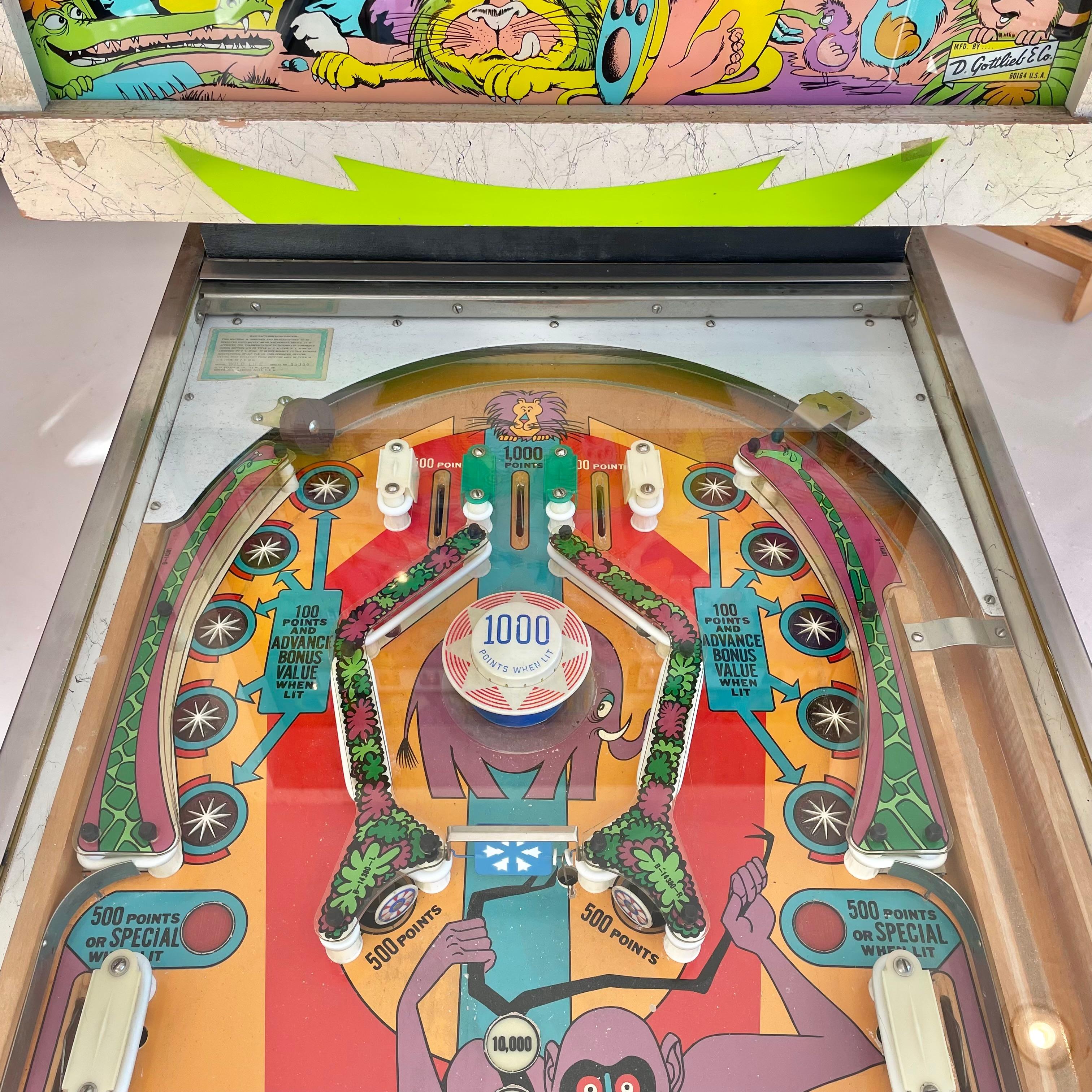 1970s pinball machines for sale