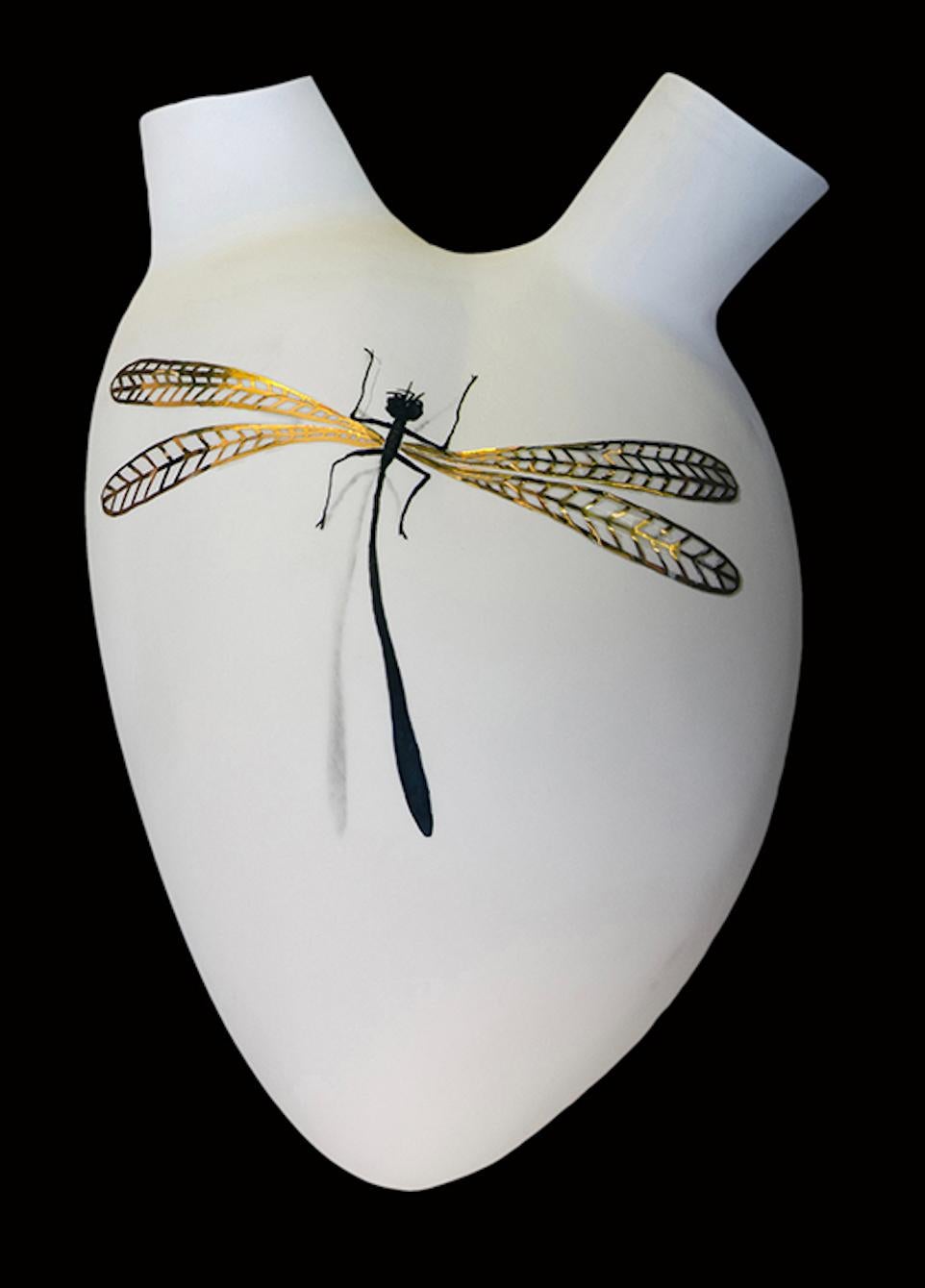 Fait main Ensemble de 5 vases de luxe « Wild », fabriqués à la main en Italie, 2021, peints à la main en vente