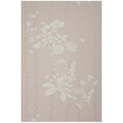 'Wild Meadow' Contemporary, Traditional Wallpaper in Plaster