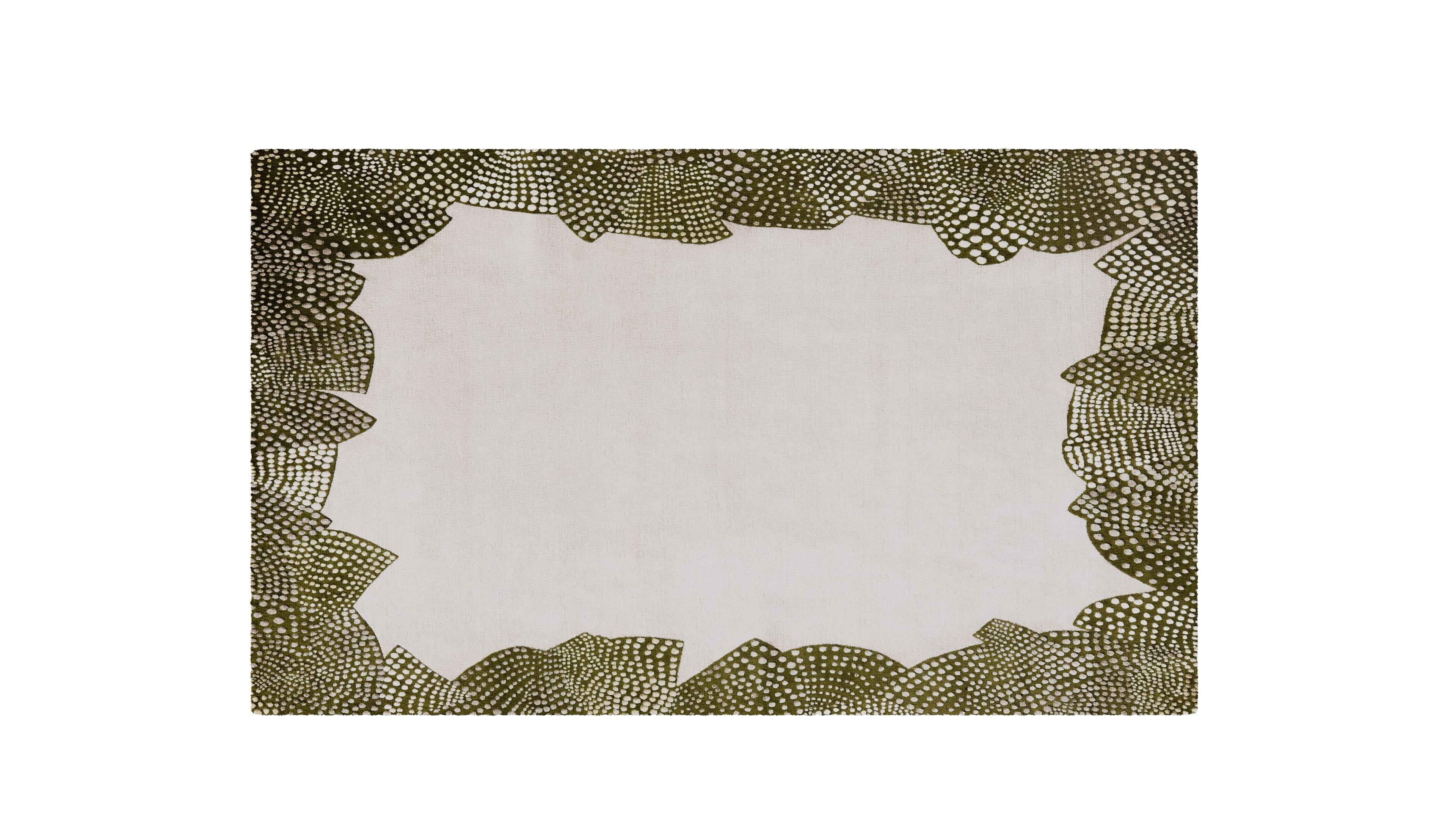 Wild Nature Rectangular Lumen Rug By Elbra Home Moderno de mediados de siglo en venta