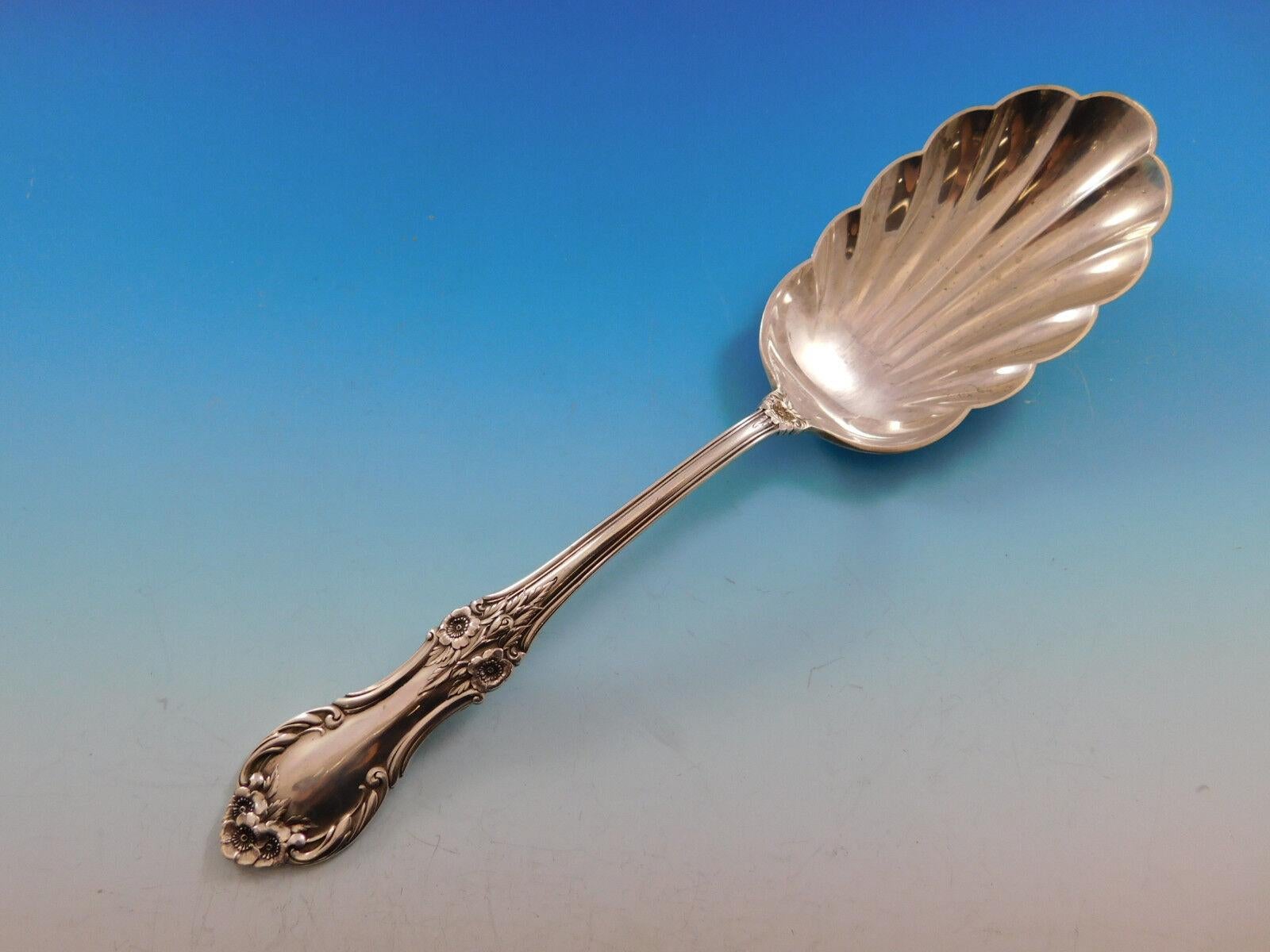 Wild Rose by International Sterling Silver Cubiertos Servicio 12 Set 90 piezas Cena en venta 2