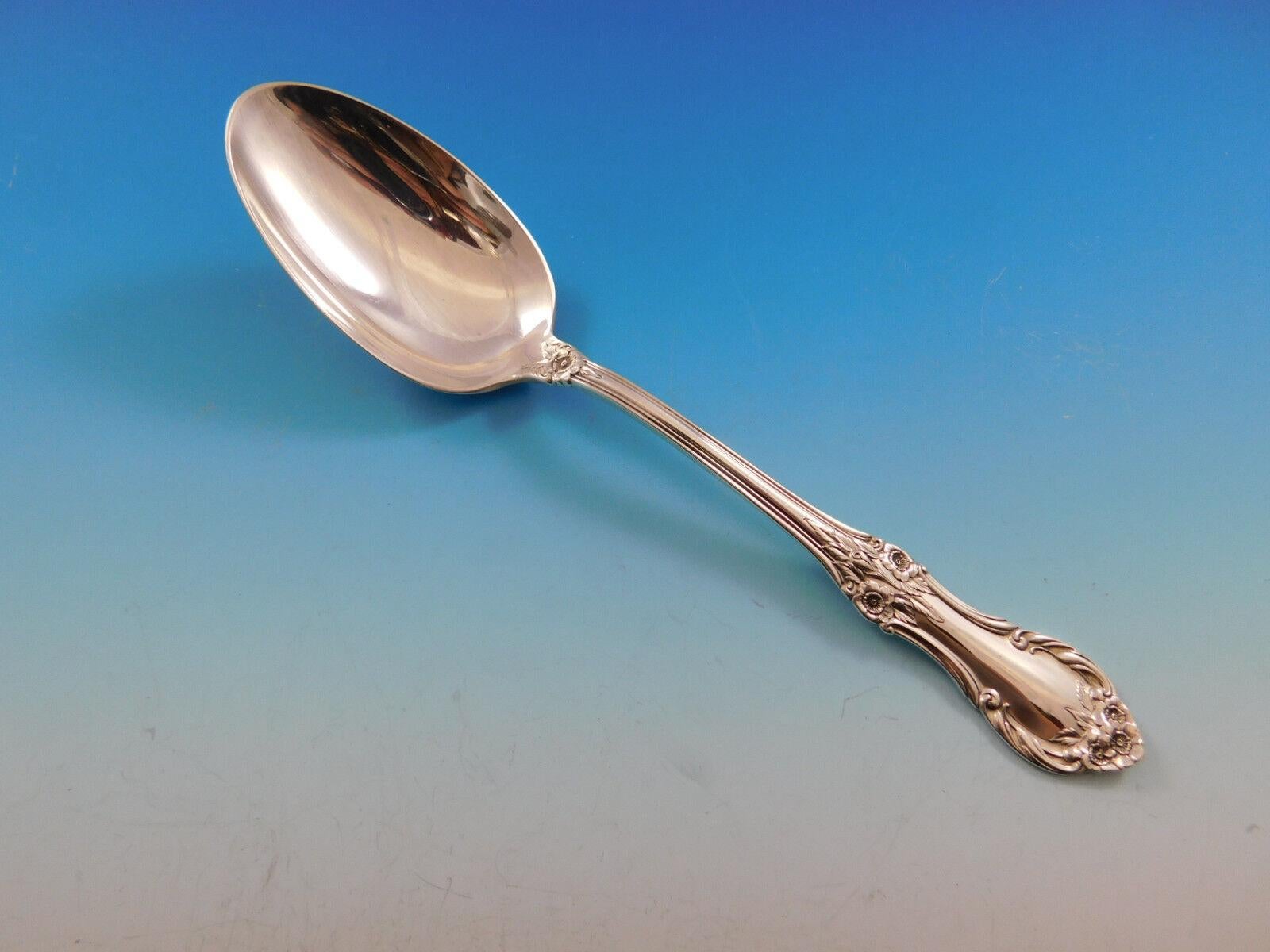 Wild Rose by International Sterling Silver Cubiertos Servicio 12 Set 90 piezas Cena en venta 3