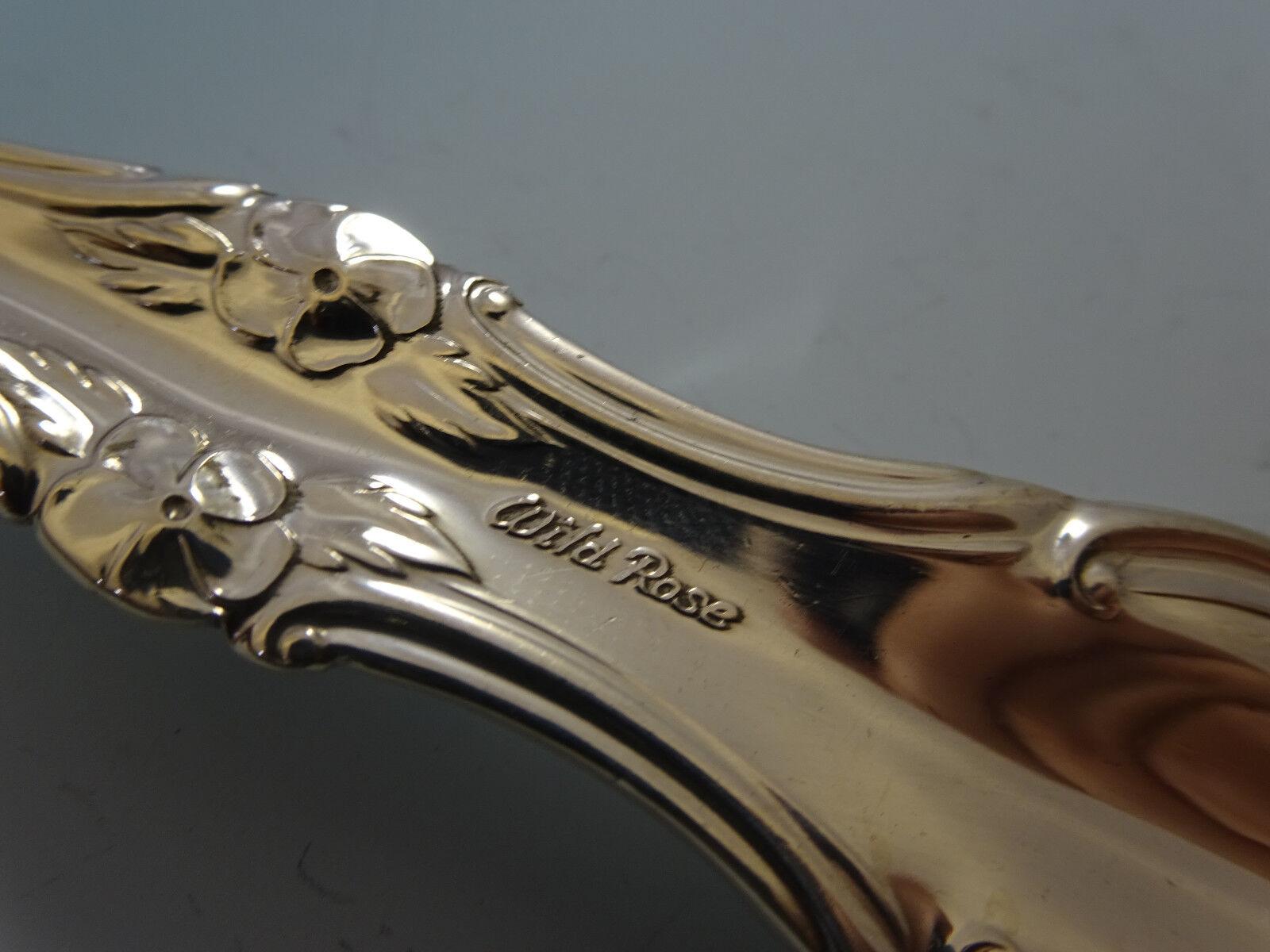 Service de couverts Wild Rose by International Sterling Silver 38 Pieces en vente 1