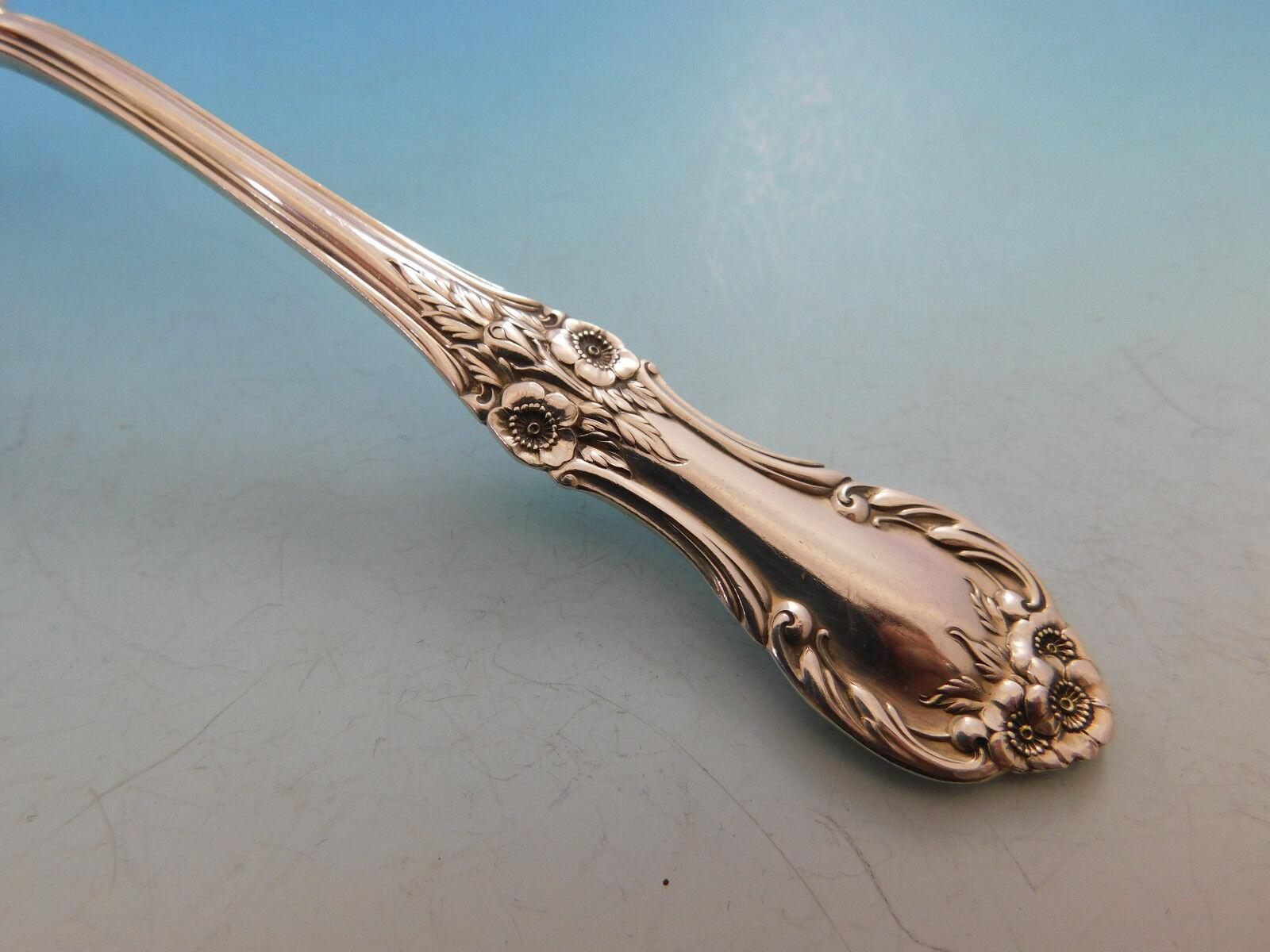 Juego de cubiertos Wild Rose by International Sterling Silver 12 Servicios 48 piezas Plata esterlina en venta