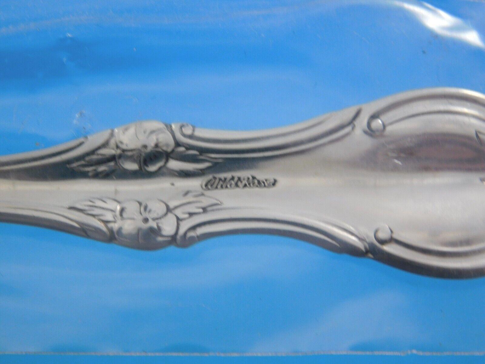 Wild Rose by International Sterling Silver Flatware Set 64 pcs Place Size New For Sale 5
