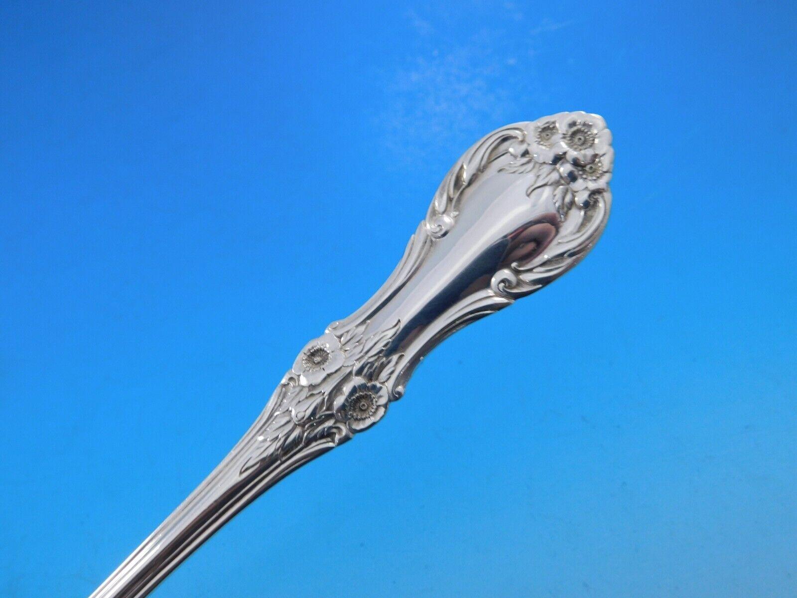 Wild Rose by International Sterling Silver Besteckset 8 Service 52 Pieces (20. Jahrhundert) im Angebot