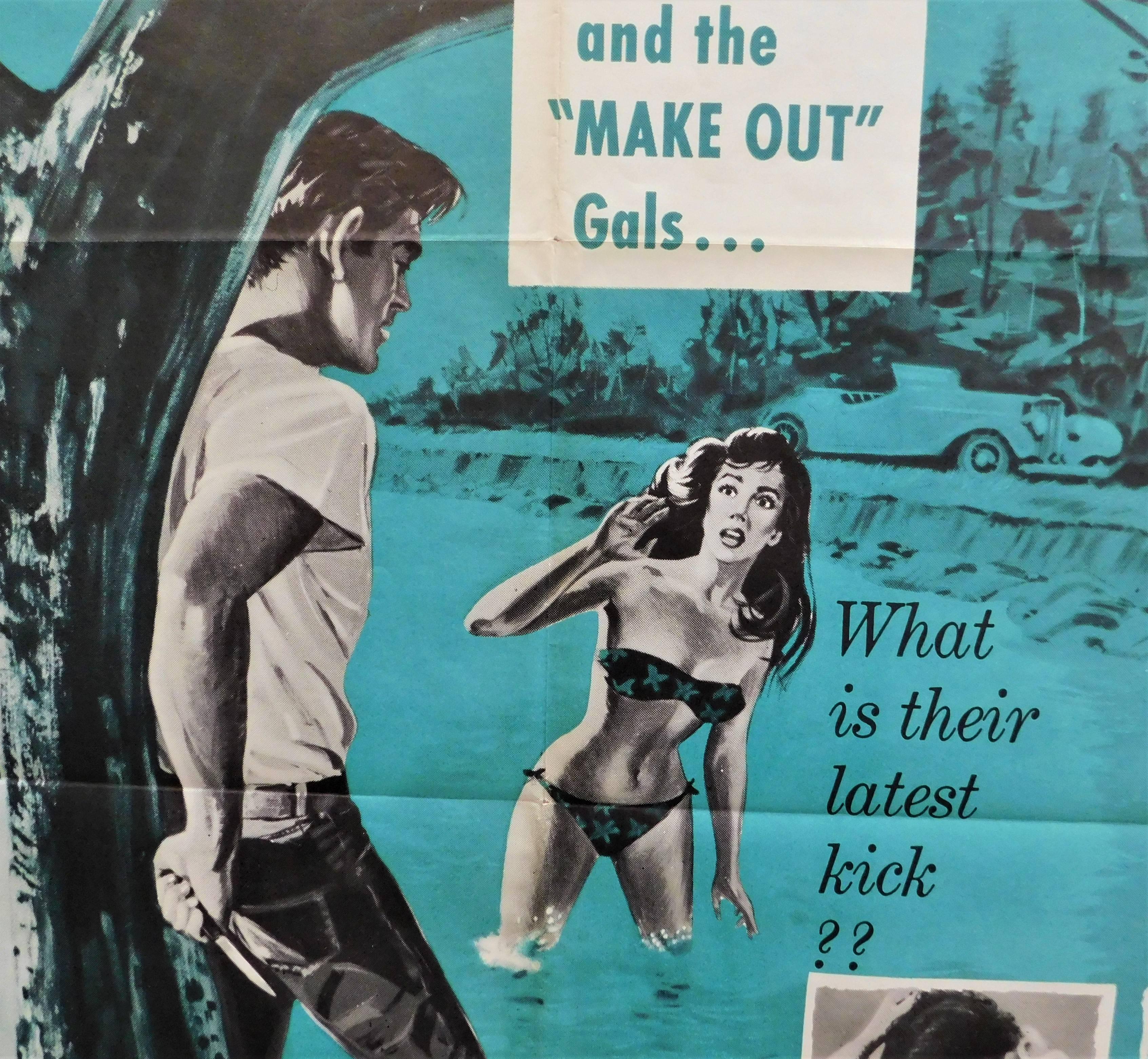 Original vintage b-movie poster 