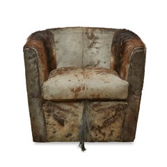 Tub Chair - Wildebeest Hide