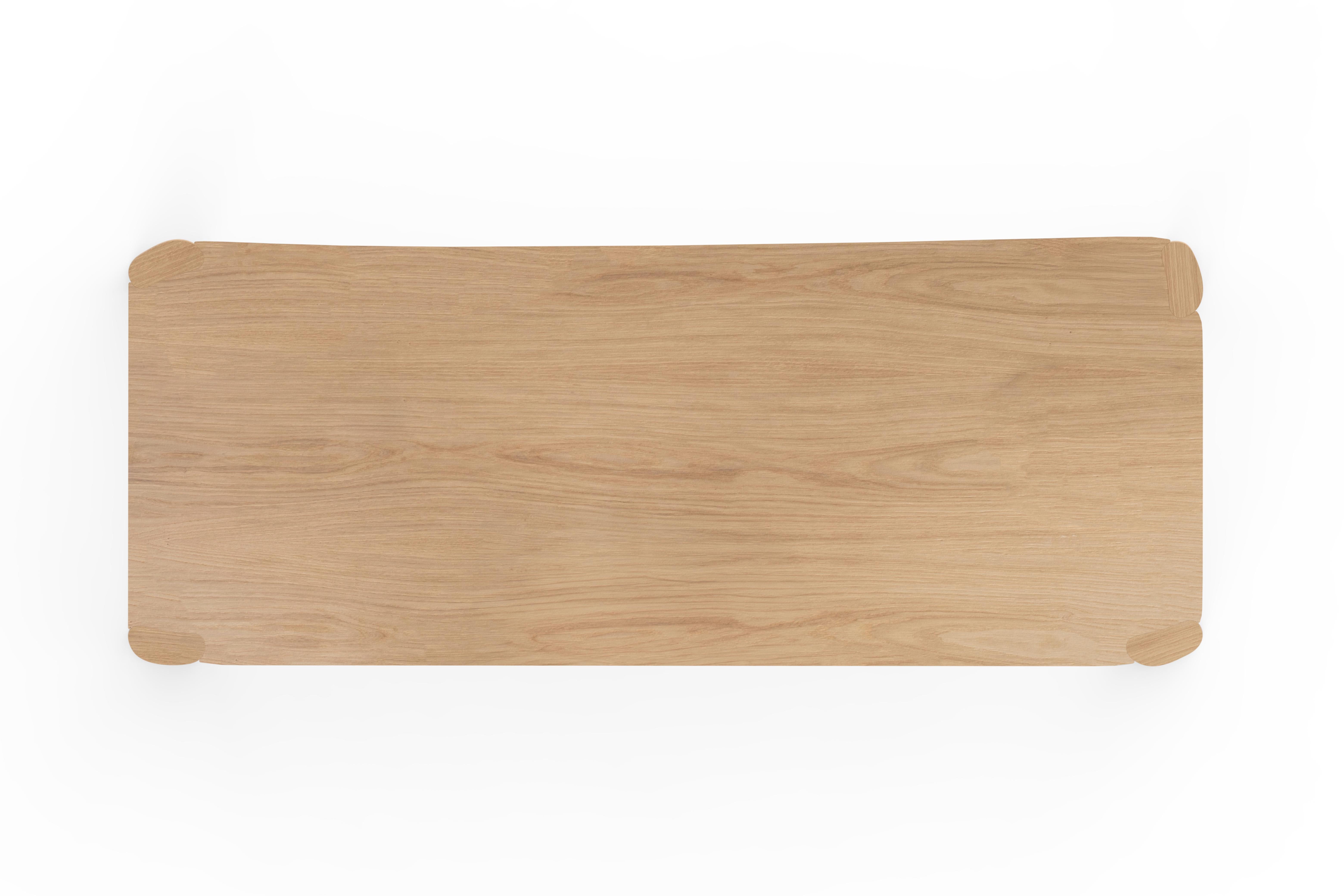XXI secolo e contemporaneo Tavolo da pranzo Wilderness, Oak Oak americano, fatto a mano in Portogallo da Greenapple in vendita