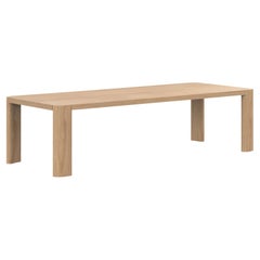 Tavolo da pranzo Wilderness, Oak Oak americano, fatto a mano in Portogallo da Greenapple