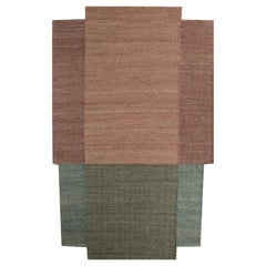 Wilderness Symphony Light Coral & Burnt Brick 150x240 cm Flachgewebeteppich