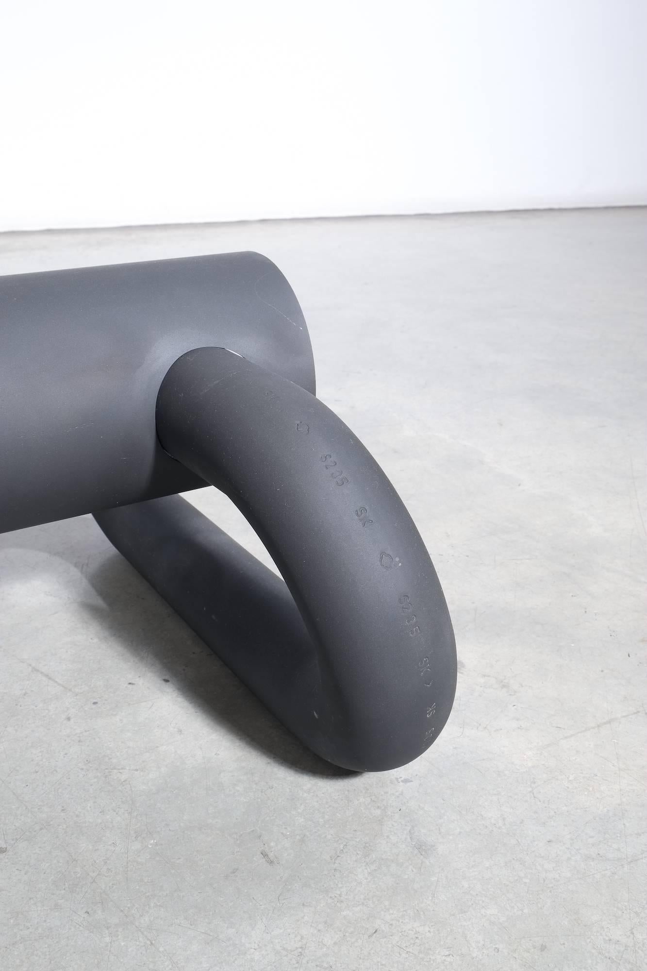 Contemporary Wildkatze Blackened Steel Sculpture by Toni Schmale, 2016