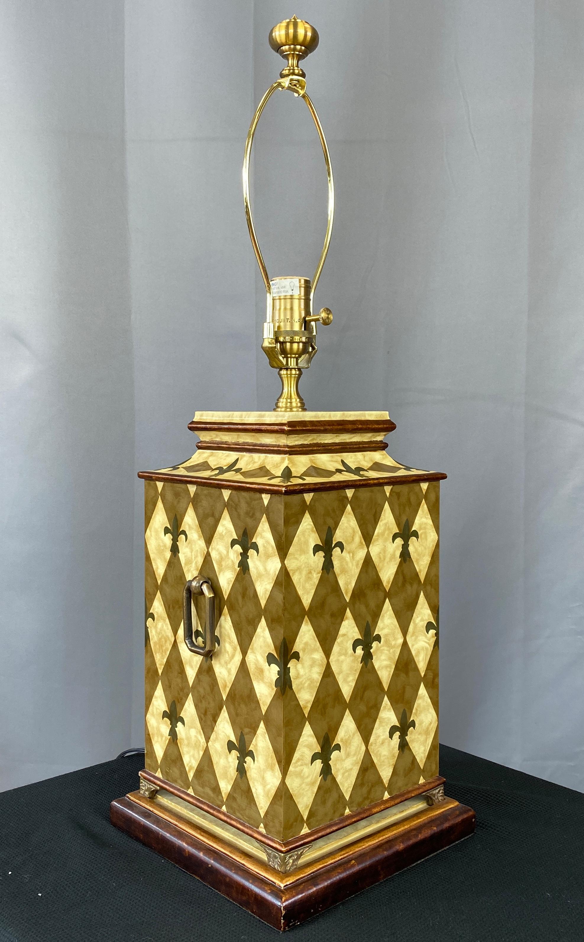 Hollywood Regency Wildwood Florentine Style Table Lamp For Sale