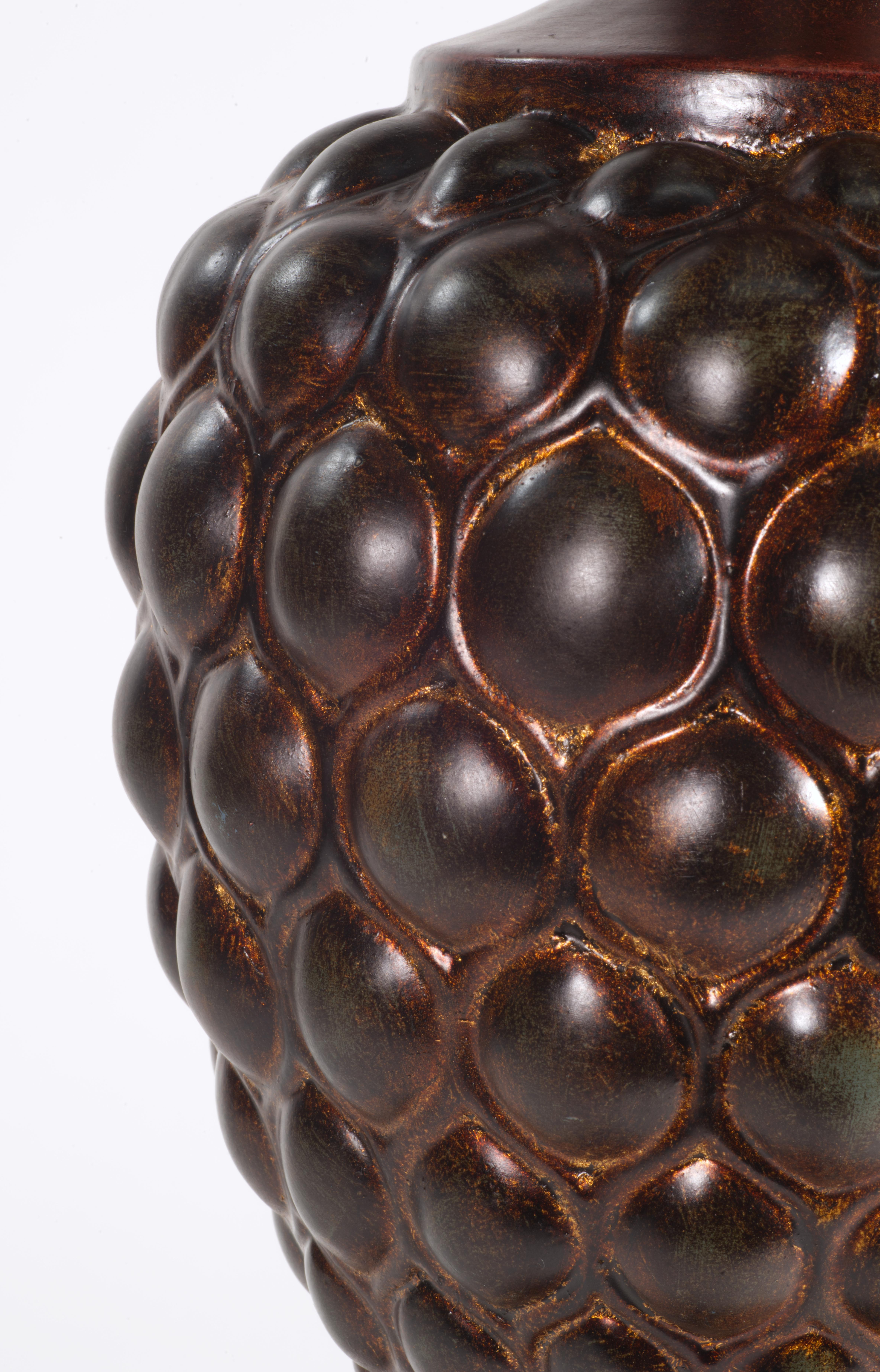 Wildwood Lamps, lampe de table en forme d'urne sculpturale en céramique d'époque en vente 4