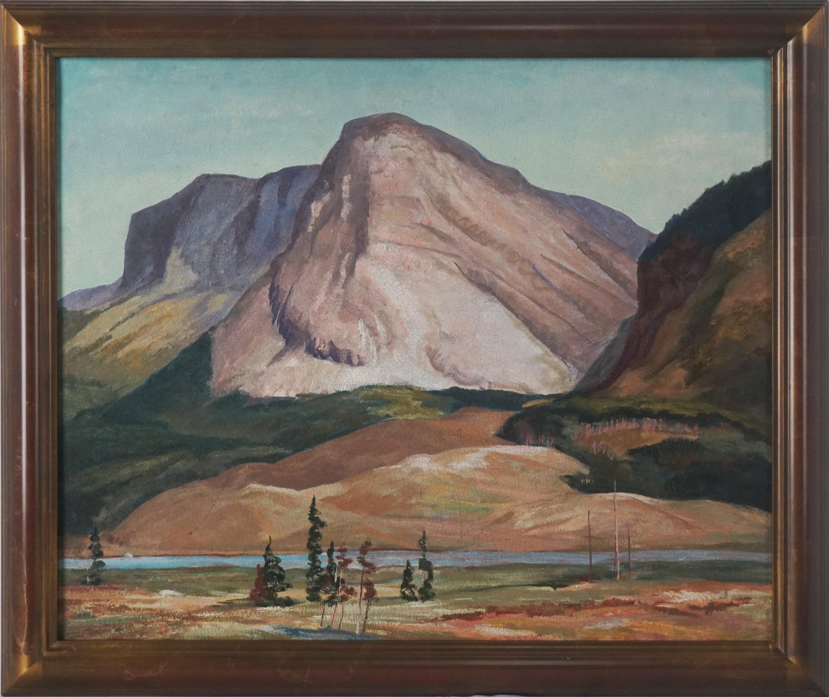 Mid Century Colorado River Landscape