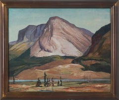 Mid Century Colorado River Landscape