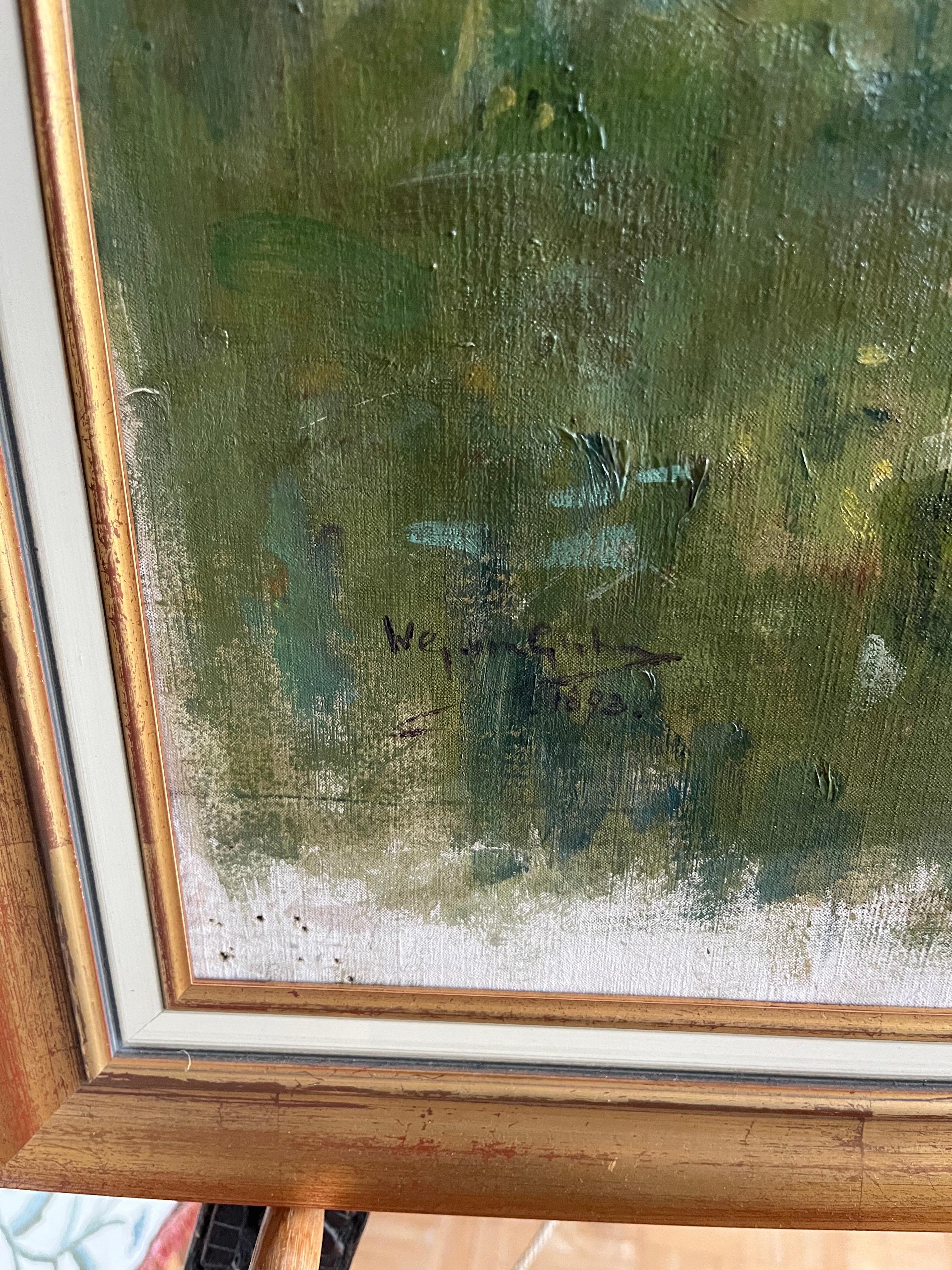 Wilfred Gabriel de Glehn, britischer Impressionist Pleinair-Öl-Landschaft im Angebot 4
