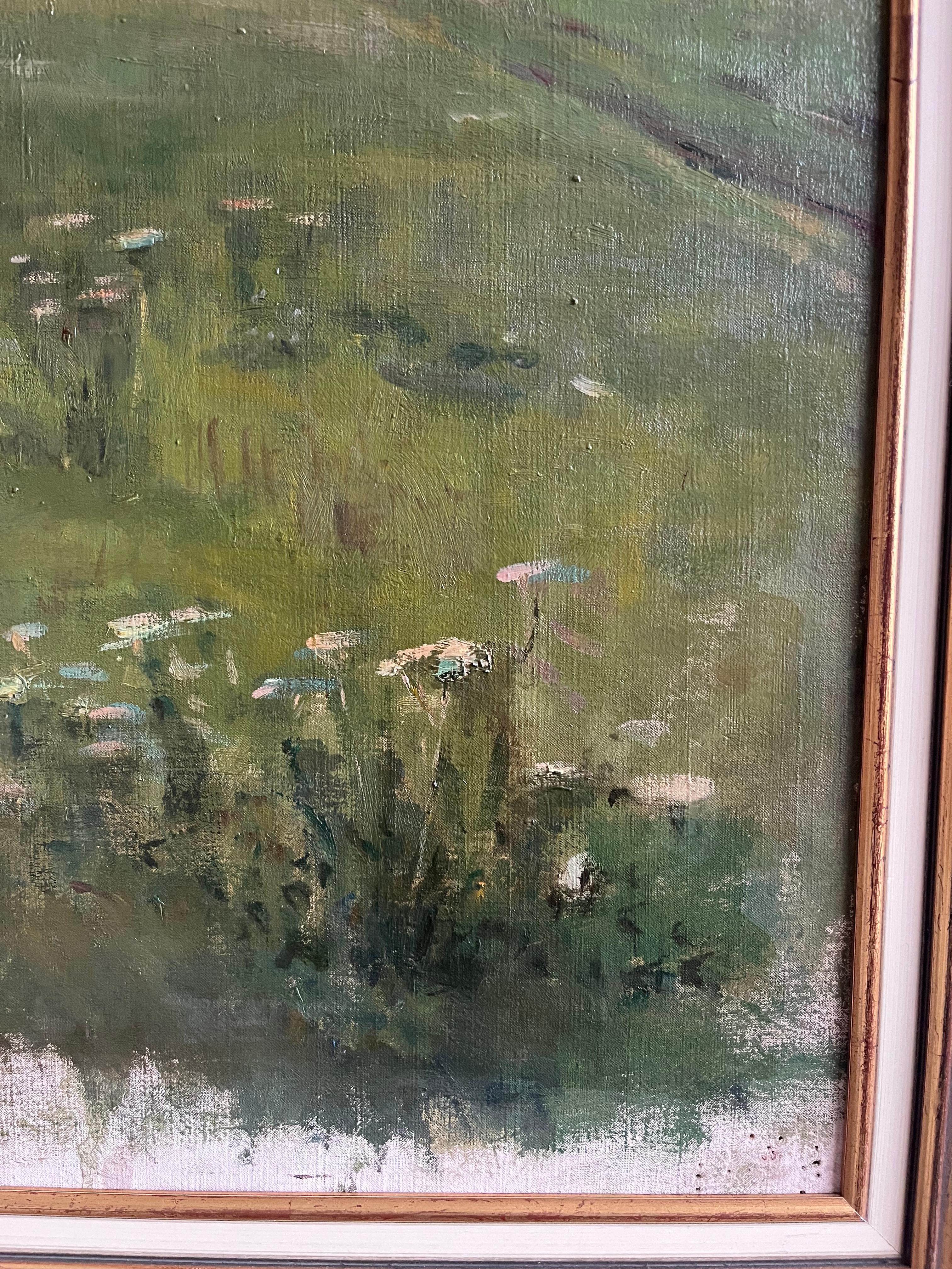 Wilfred Gabriel de Glehn, britischer Impressionist Pleinair-Öl-Landschaft im Angebot 6