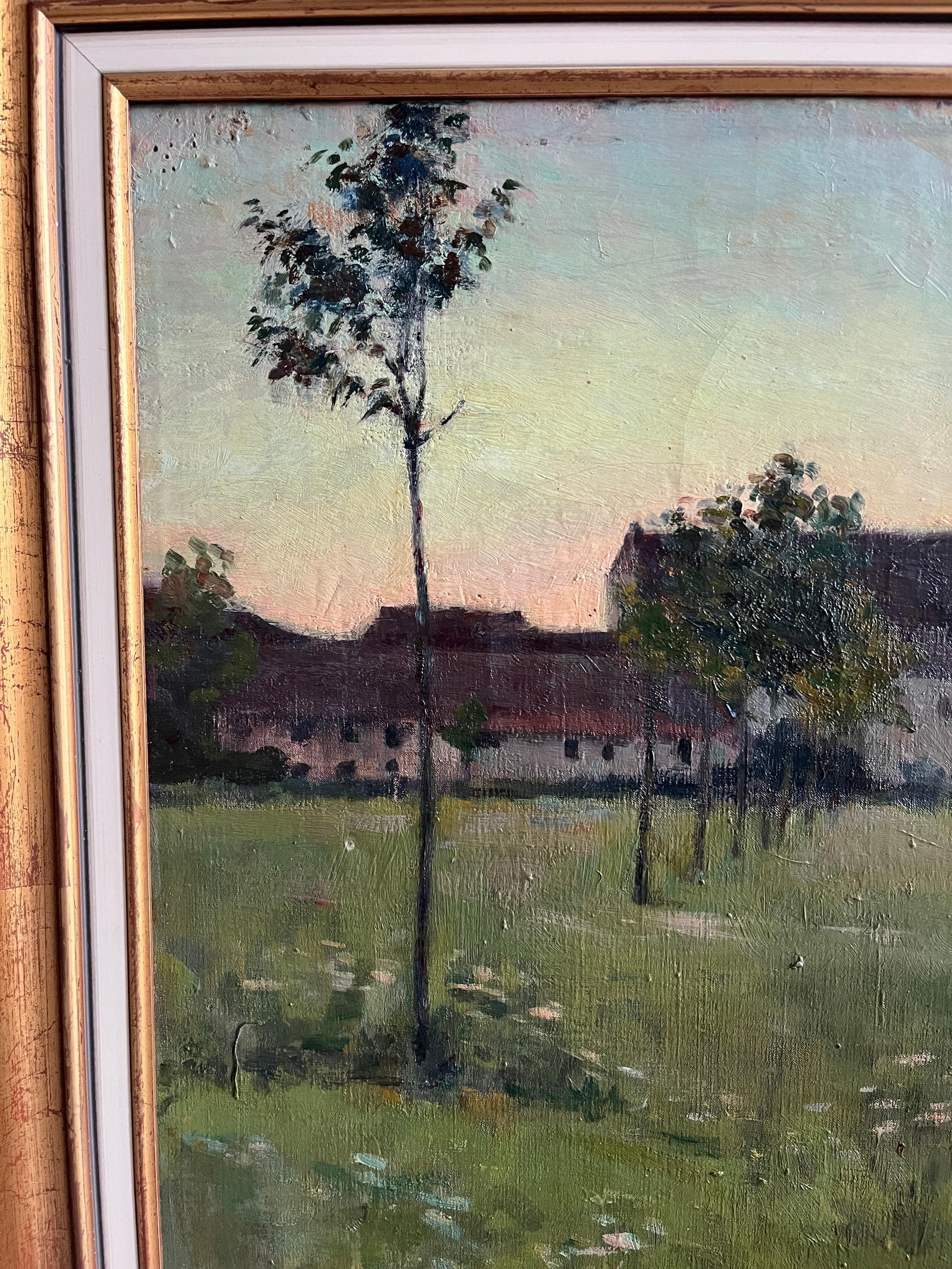 Wilfred Gabriel de Glehn, britischer Impressionist Pleinair-Öl-Landschaft im Angebot 7