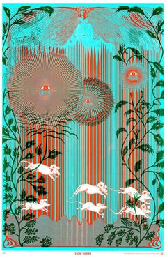 Original Stone Garden - psychedelic pop-art 1960s vintage poster