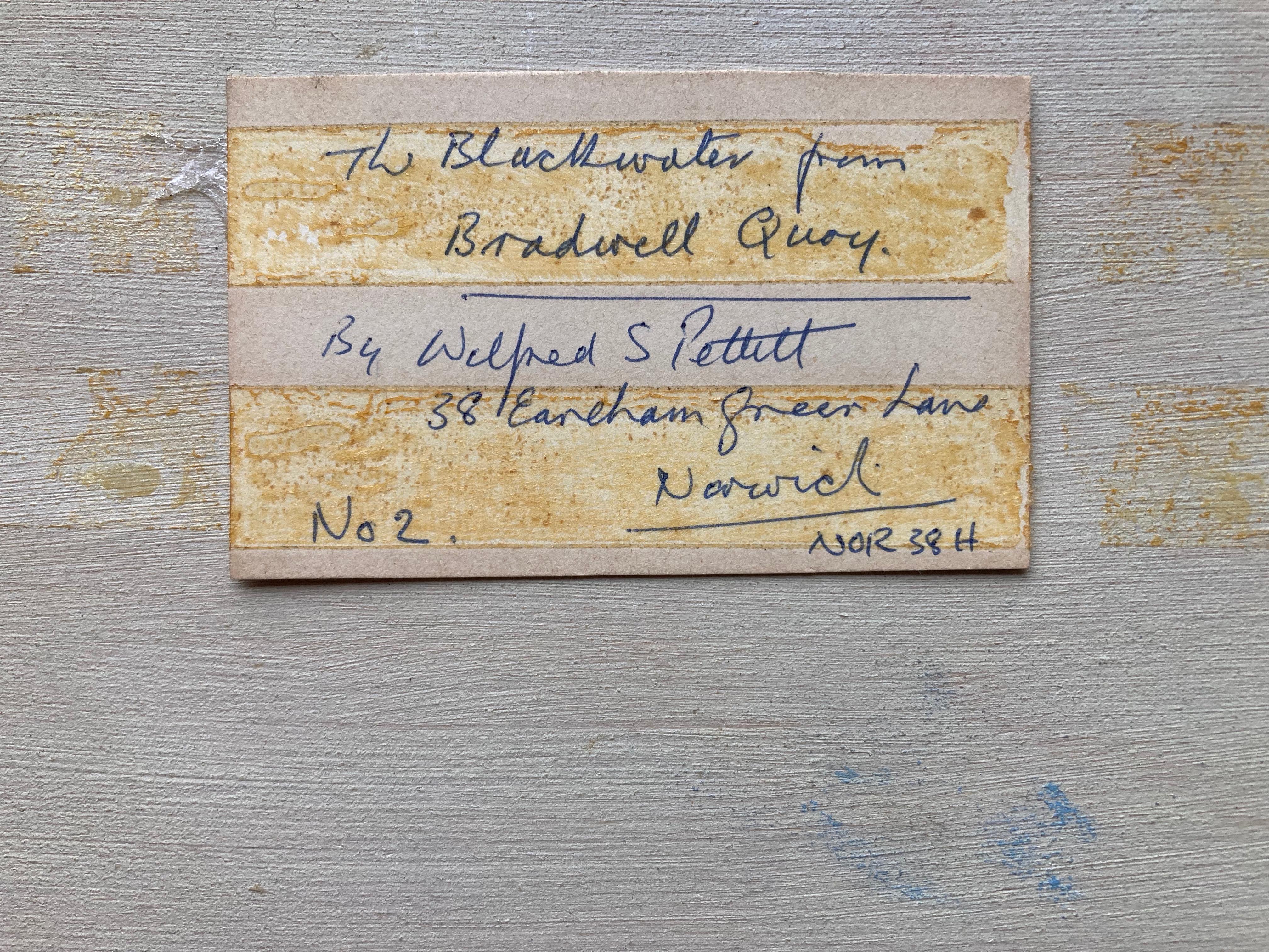 Wilfred Stanley Pettitt, The Blackwater from Bradwell Quay For Sale 2