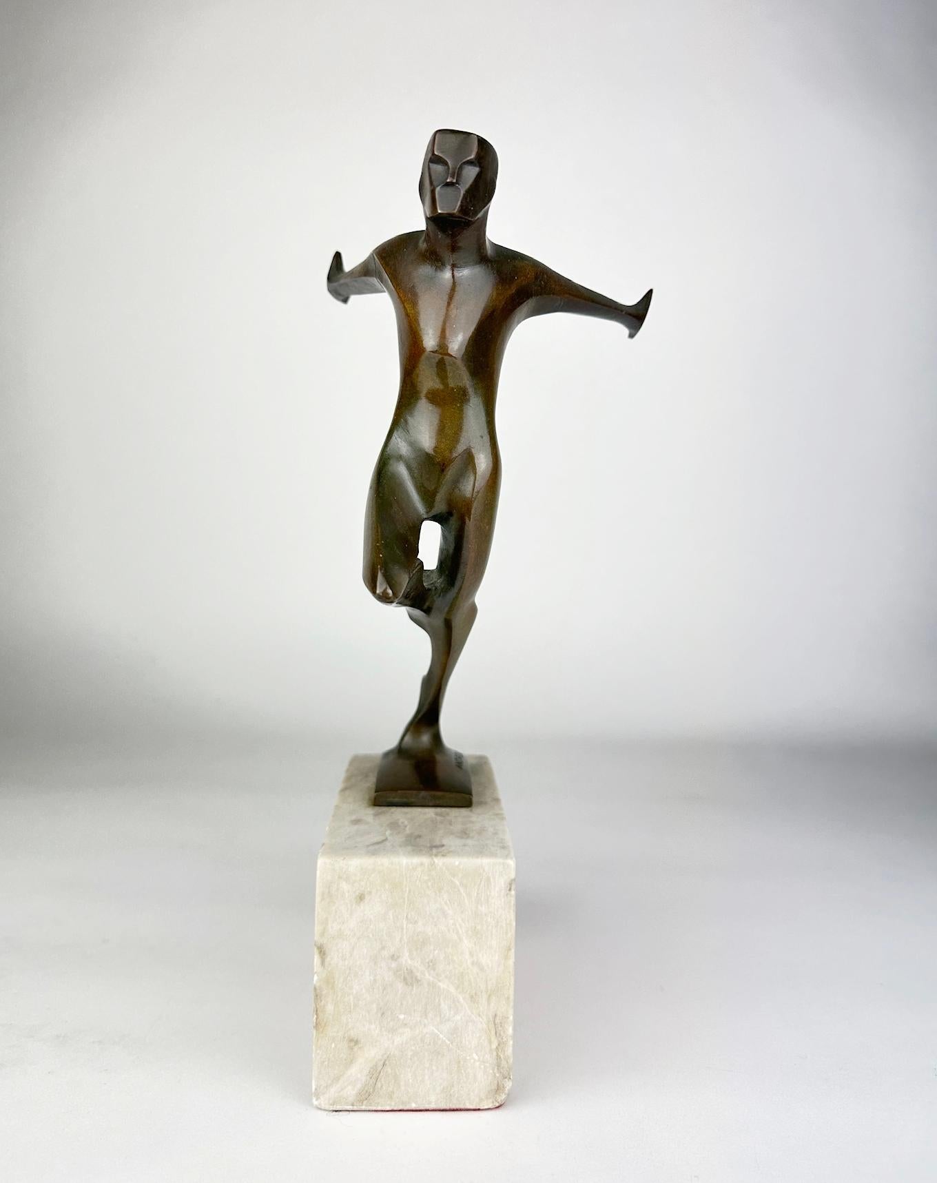 Das Testament, signiert Art Deco Bronze, Deutschland, 1930er Jahre (Art déco), Sculpture, von Wilhelm Andreas