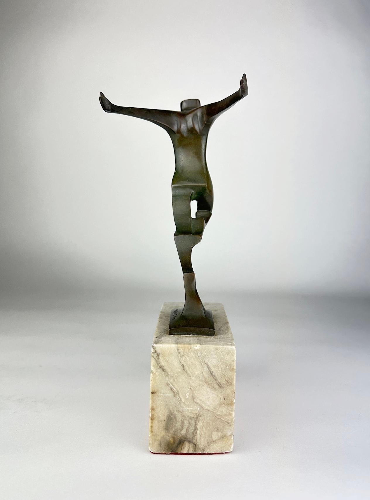 Das Testament, signiert Art Deco Bronze, Deutschland, 1930er Jahre im Angebot 1