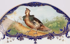 Wilhelm Graef New York Hand Painted Porcelain Cabinet Plate