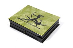 Wilhelm Hunt Diederich Art Deco Diana Huntress Celluloid Box