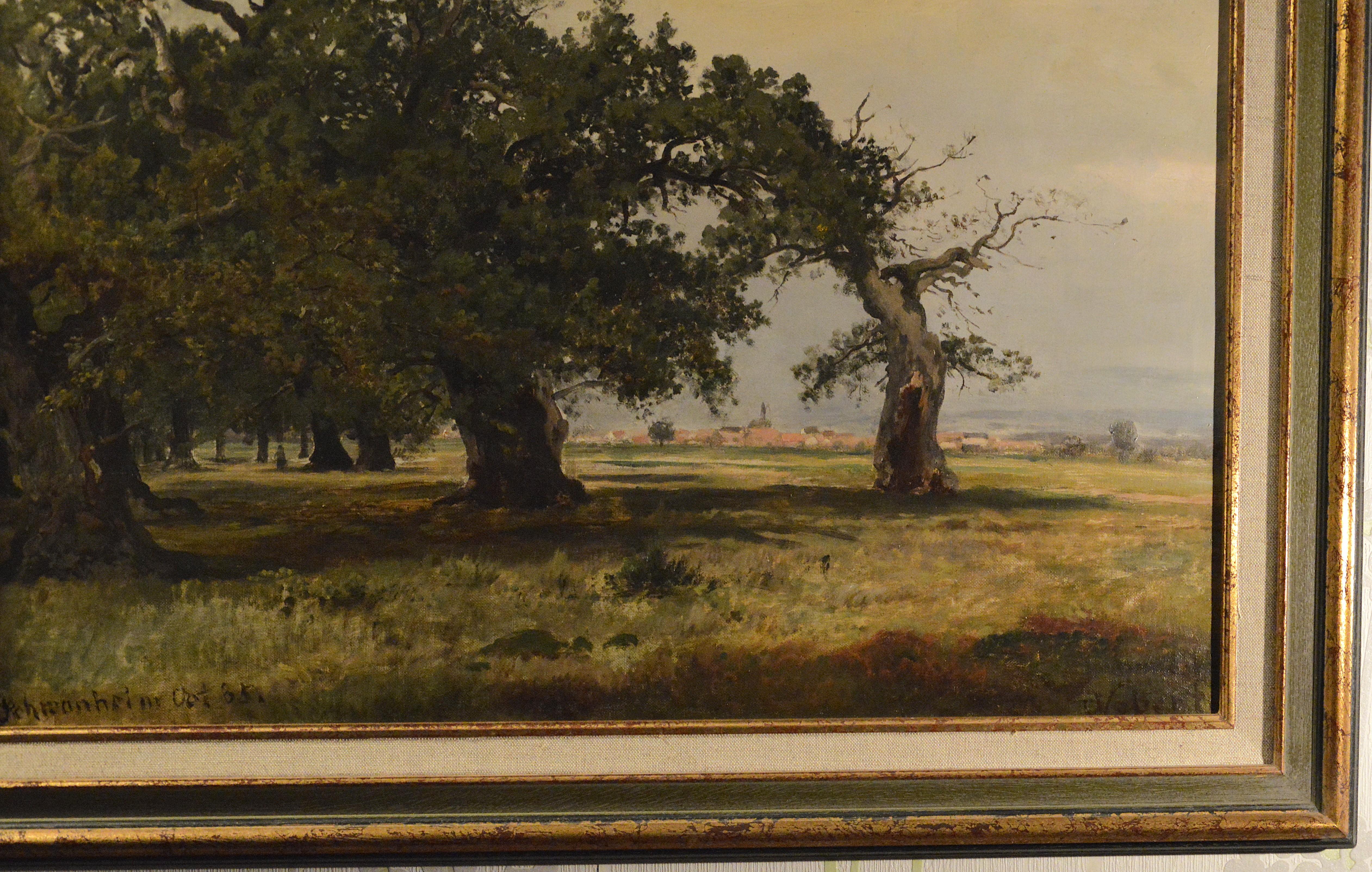 Landscape - Territoire Painting par Wilhelm Julius August Nabert